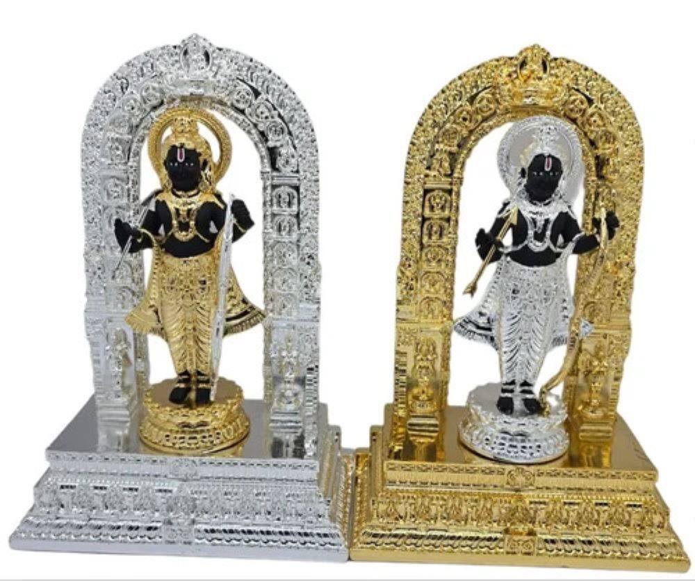 Gold and Silver Plated Ram Lalla