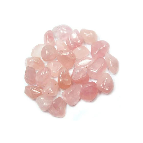 Rose Quartz Tumble Stone - Artificial Stone Type: Artificial Marble