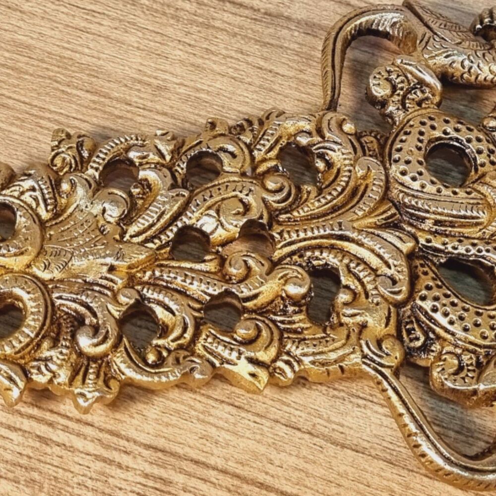 Designer Brass Made Oil Hawan Spoon By Aakrati
