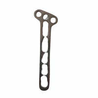 3.5 Mm Titanium Bone Locking Plates - Ss 316 Grade, 15 Millimeter Length, Grey Color, Straight Shape, Non-flexible, Non-soluble