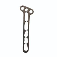 3.5 Mm Titanium Bone Locking Plates - Ss 316 Grade, 15 Millimeter Length, Grey Color, Straight Shape, Non-flexible, Non-soluble