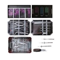 Maxofacial Instrument Box - High-grade Stainless Steel, Manual Operation, Portable Design For Surgical Instrument Organization