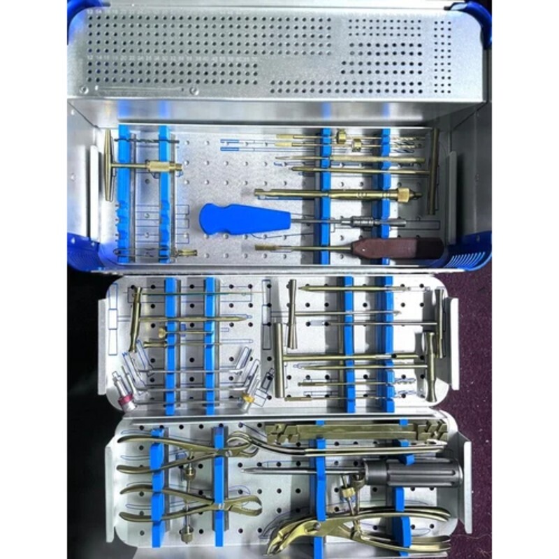 Large Fragment Locked Plates Set - Material: Stainless Steel