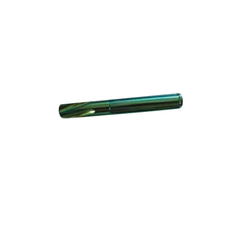 80mm Helical Blade - Titanium, Straight Shape, Silver Color | Non-Flexible, Precision Cutting Tool for Surgical Procedures