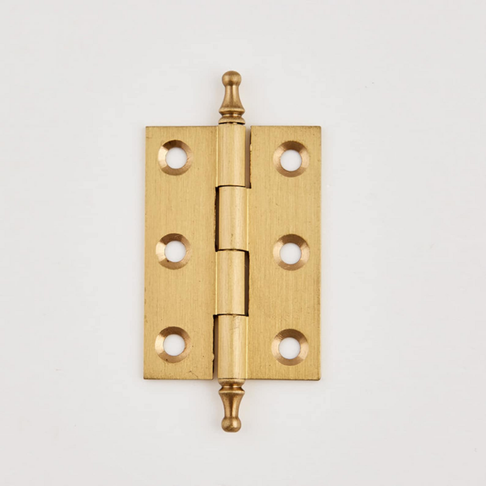 Willow Hinges | Cabinet Door Hinges | Brass Hinges - Best For Internal External Doors And Windows - Color: Matte Gold