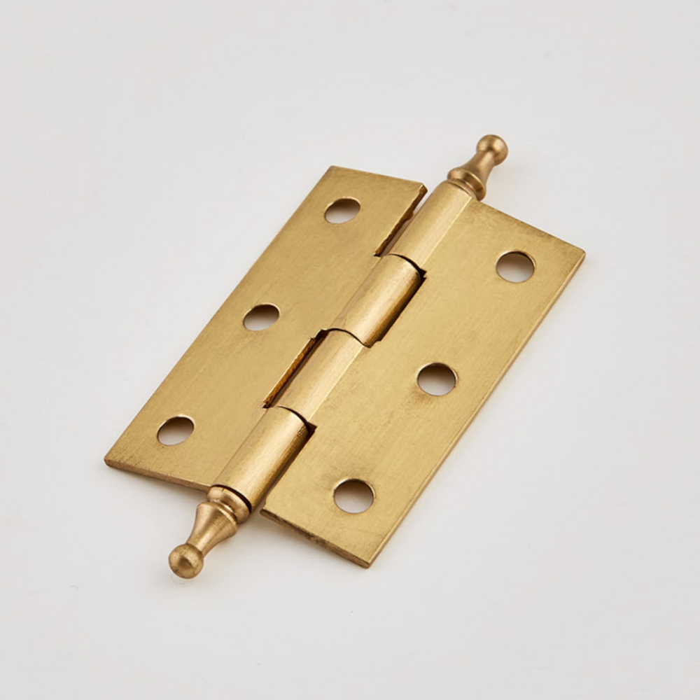 Willow Hinges | Cabinet Door Hinges | Brass Hinges - Best For Internal External Doors And Windows - Color: Matte Gold