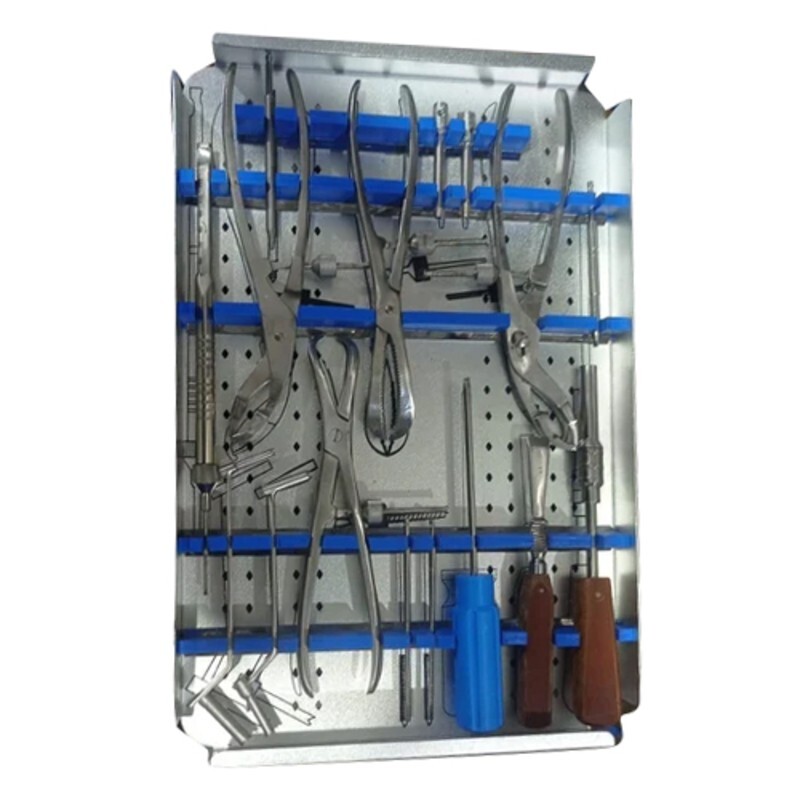 Steel Small Fragment Instrument Set - Operating Type: Manual
