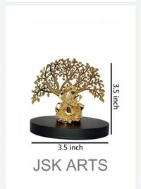 Gold Tree Ganesh