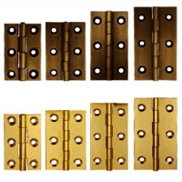 Azure Hinges - Premium Brass Cabinet Butt Hinges | Customizable, Durable Design For Internal And External Doors And Windows, Multiple Finishes Available
