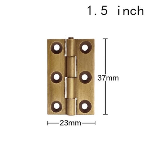 Azure Hinges - Premium Brass Cabinet Butt Hinges | Customizable, Durable Design For Internal And External Doors And Windows, Multiple Finishes Available