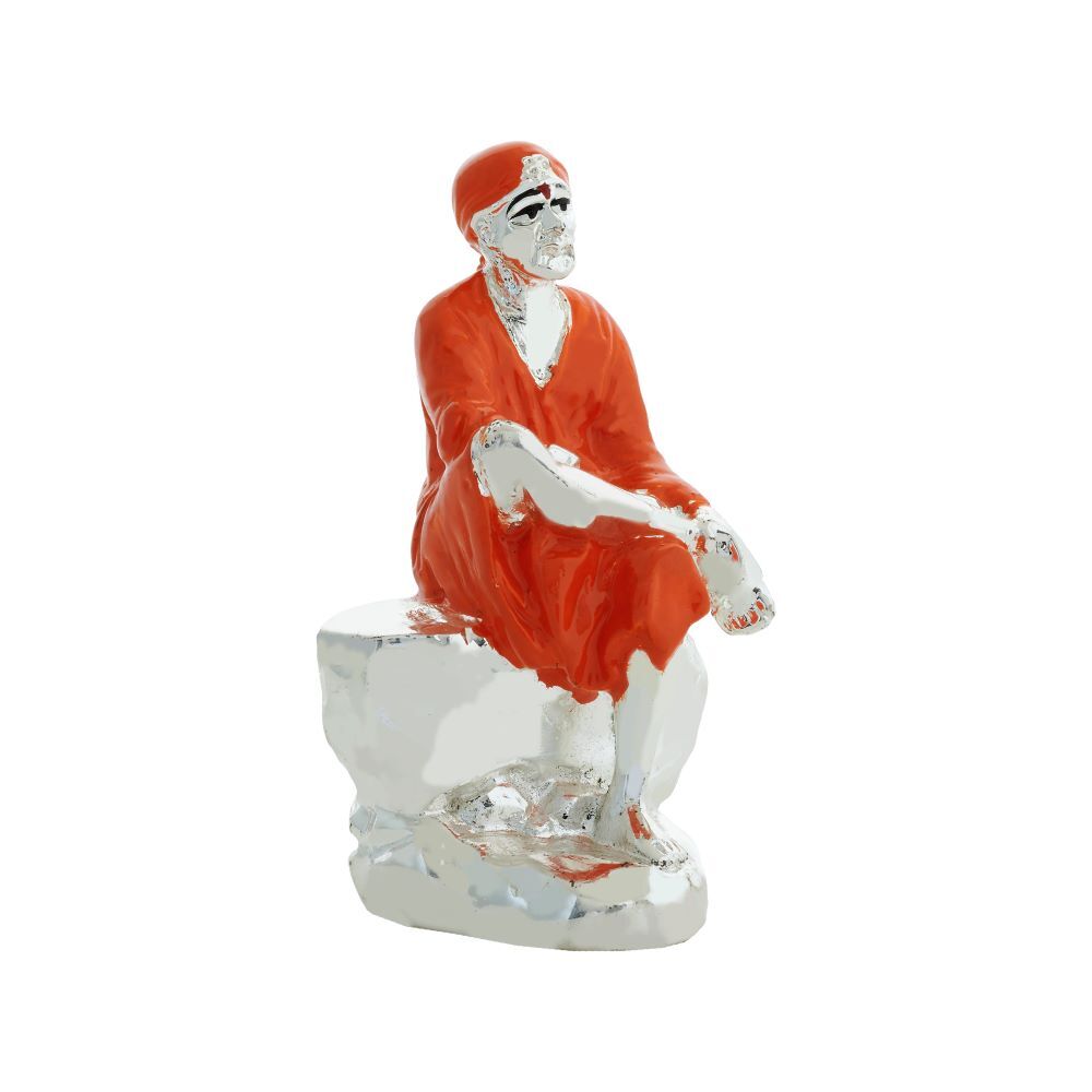 Silver Mat Sai Baba Tree - Height: 3.50 Millimeter (Mm)