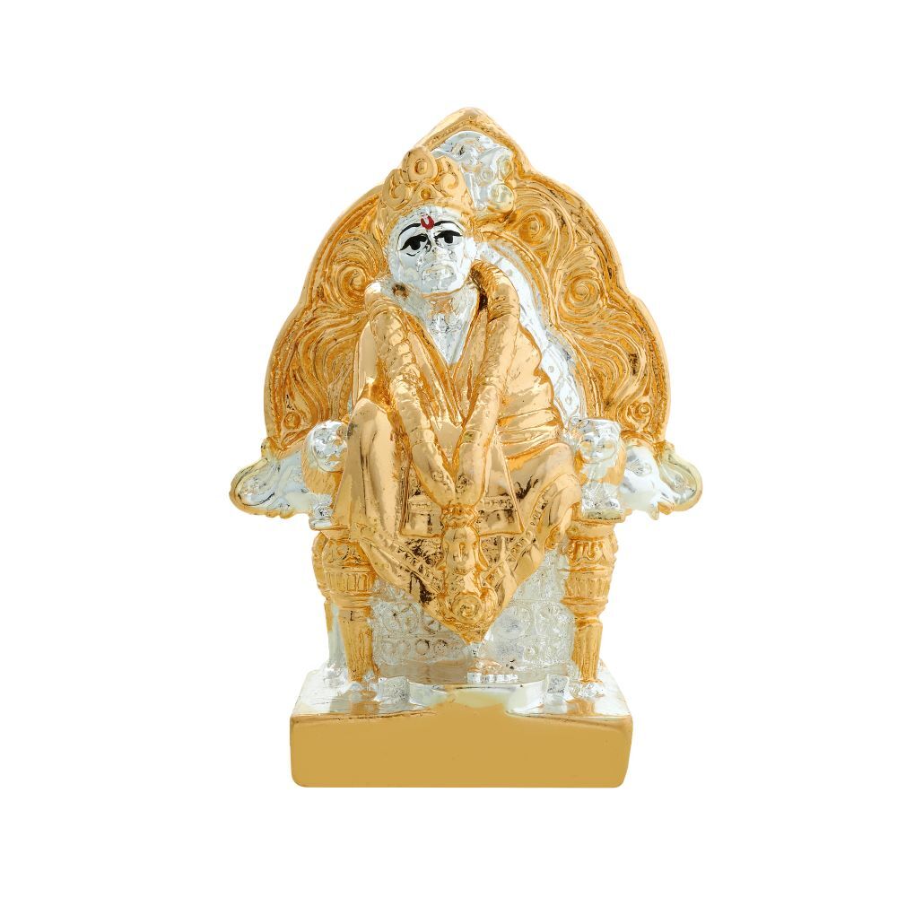 Silver Mat Sai Baba Tree - Height: 3.50 Millimeter (Mm)