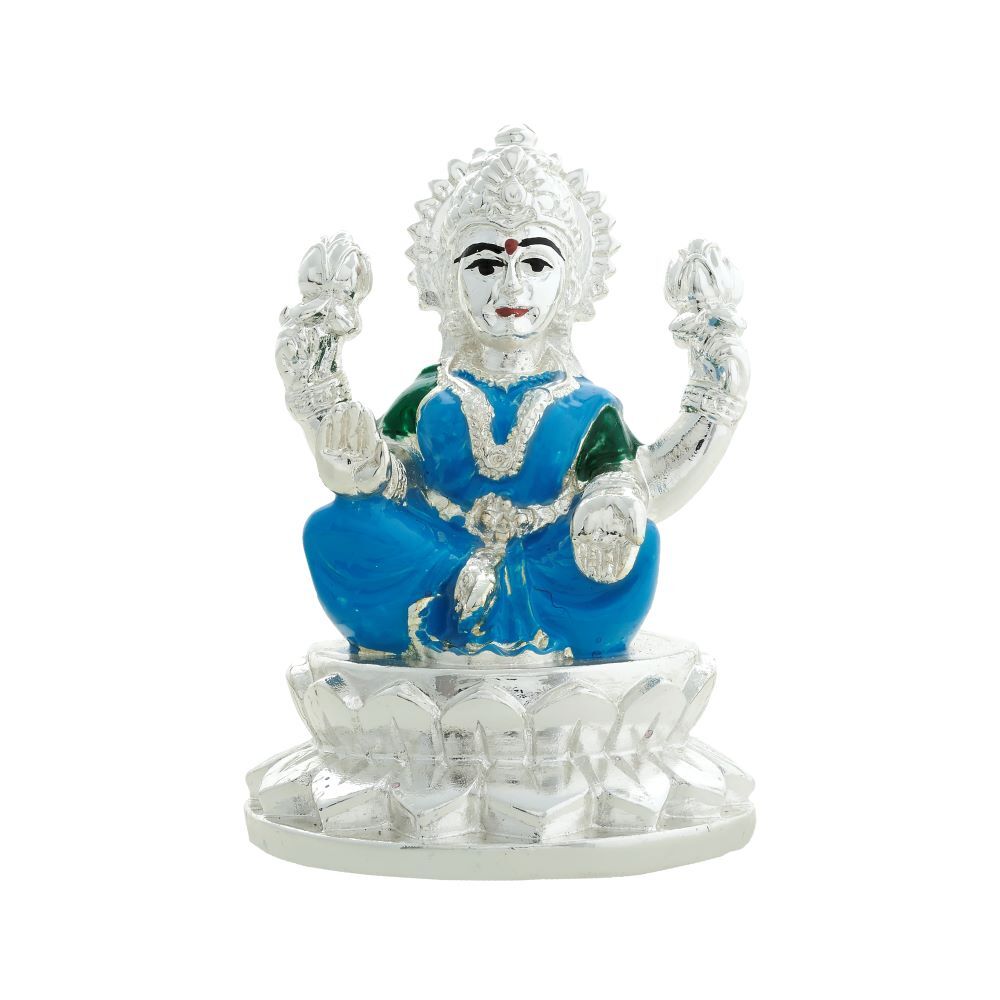 Silver Mat Lakshmi Tree - Height: 1 Inch (In)