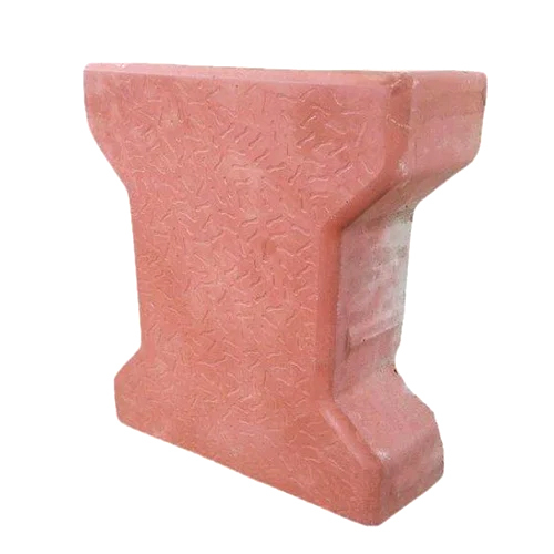 50Mm Red Concrete Paver Block - Thickness: 40Mm Millimeter (Mm)