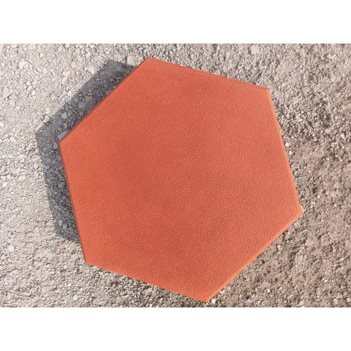 Interlocking Paver Blocks - Color: Red