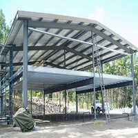 Prefabricated Cattle Sheds - Color: Grey