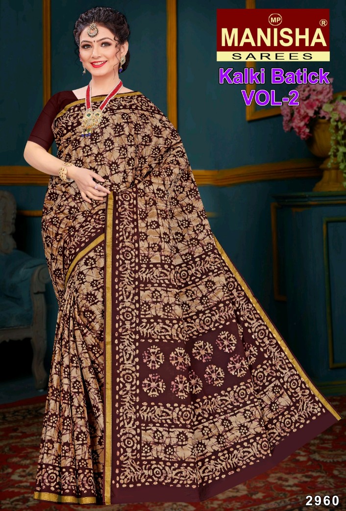 Kalki Batick Designer sarees