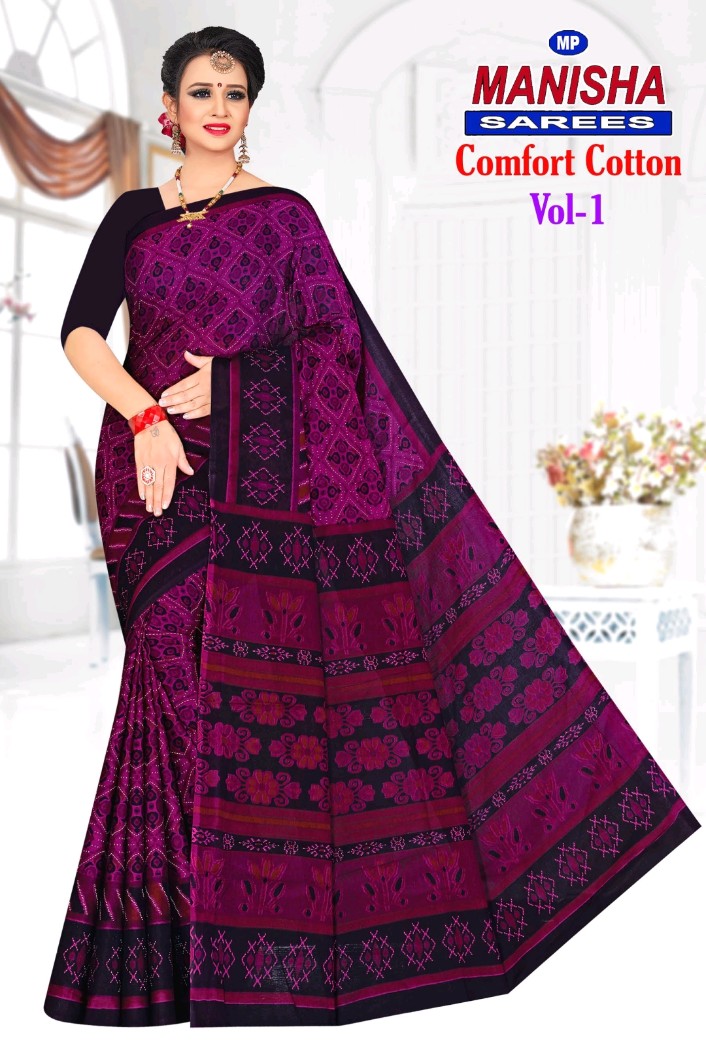 Comfort Cotton Designer sarees