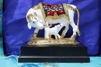 Kamdhenu Cow and Calf Statue