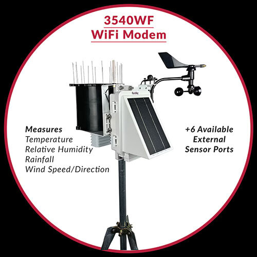 3000 Series - Watchdog Wireless Standard Weather Station (Wifi) (Temp, Rh, Rain, Wind, +6 Ports) - Color: White