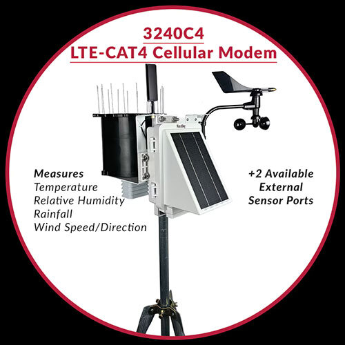 3000 Series - Watchdog Wireless Standard Weather Station (Lte-Cat4) - Color: White