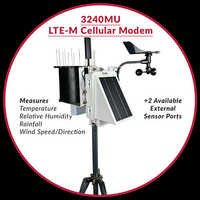 3000 Series - WatchDog Wireless Standard Weather Station (LTE-M) (Temp, RH, Rain, Wind, +2 Ports)