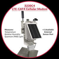3000 Series - WatchDog Wireless Plant Growth Standard Station (LTE-CAT4) (Temp, RH, PAR Light, +1 Port) STAND INCLUDED