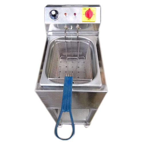 Single Basket Deep Fat Fryer - Color: Silver