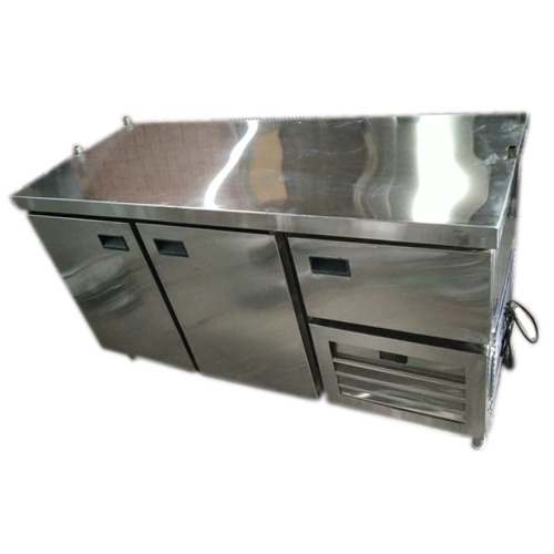 Table Top Refrigerator - Color: Silver