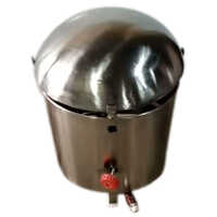 Portable Rumali Roti Range - Stainless Steel, Various Sizes, Sleek Silver Finish | Perfect for Hotels and Restaurants, Easy Transportation and Storage, Warranty Included