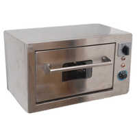 Commercial Pizza Oven - MS Material, Silver Color, 220-240 Volt Power, Automatic Timer Control | Reliable Performance with Warranty