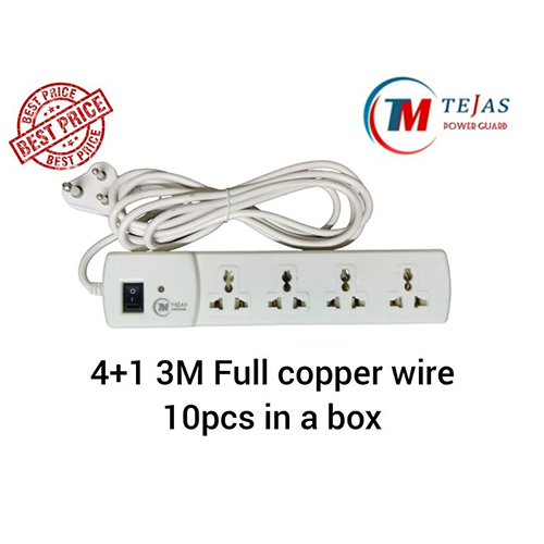 4 In 1 3M Full Copper Extension Board - Application: Electrical