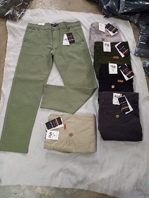 Men'S Cotton Chinos - Color: 5/6 Colour Asper Phothos