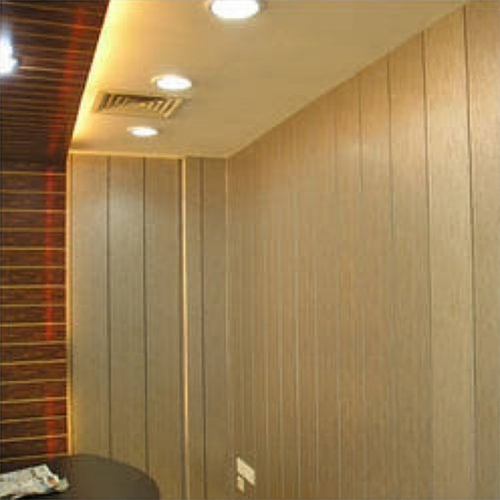 Fluted Wall Panel - Pvc Material, 6-8 Millimeter Thickness, Color-coated Finish | Sturdy & Durable With Plain Pattern, Insulation & Noise Reduction Benefits