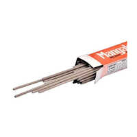 Mangalam Welding Electrodes 6013 - Carbon Steel, 2.5 Mm X 350 Mm, Black And Golden Coating | Excellent Arc Stability, Industrial Usage, All Position Welding