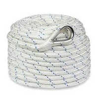 Udyogi Polyamide Rope - 50 Meter Length, White Color, Reusable & Durable Safety Rope With Warranty For Versatile Applications