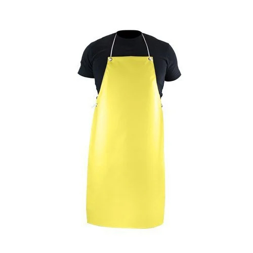 Yellow Pvc Apron - Gender: Unisex