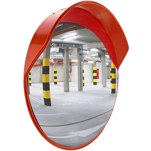 Convex Mirror - Color: Red