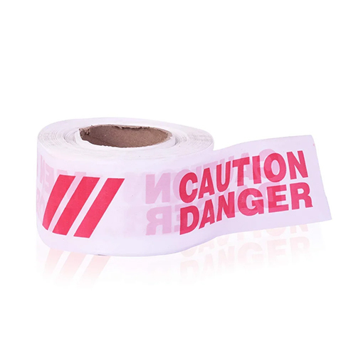 Danger Caution Barricade Tape - Color: Multicolor