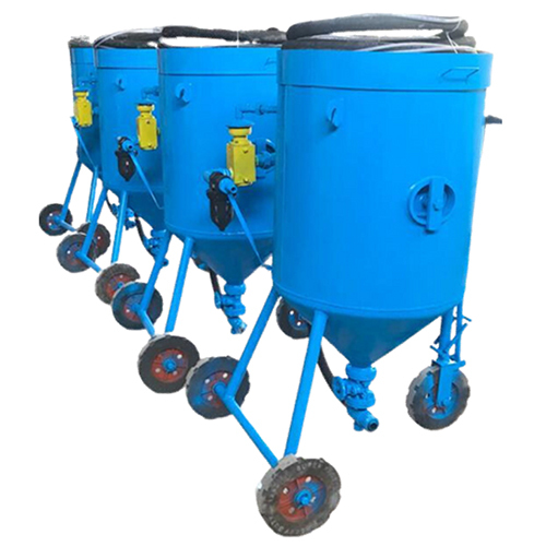 Portable Sand Blaster - Capacity: 150 Kg