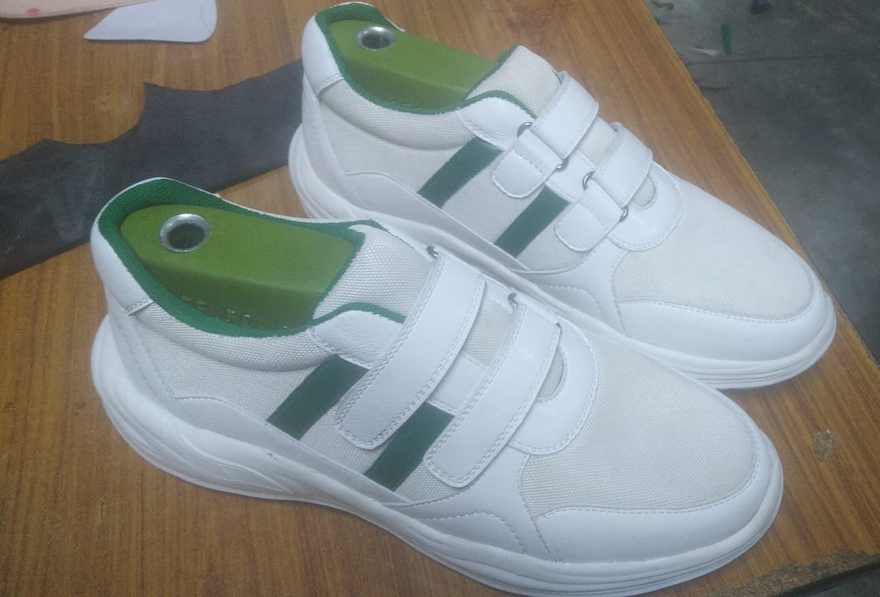 School Shoe - Plastic Canvas Material, Available In Multiple Sizes | Breathable Design, Eva Insole For Comfort, Pu Outsole For Traction