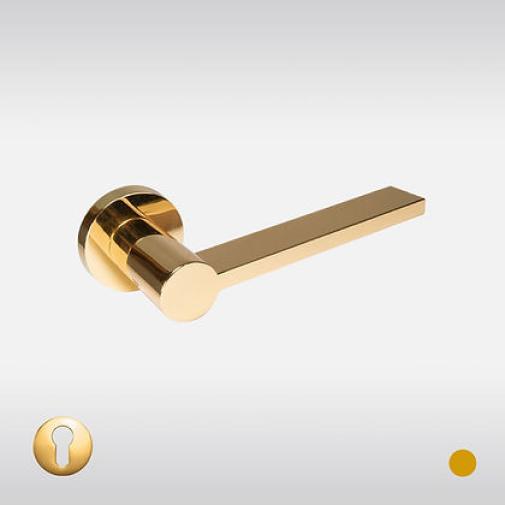 Horizon Solid Brass Lever Handle | Passage Door Lever | Privacy Door Lever | Bedroom Handle | Suitable for Internal Doors