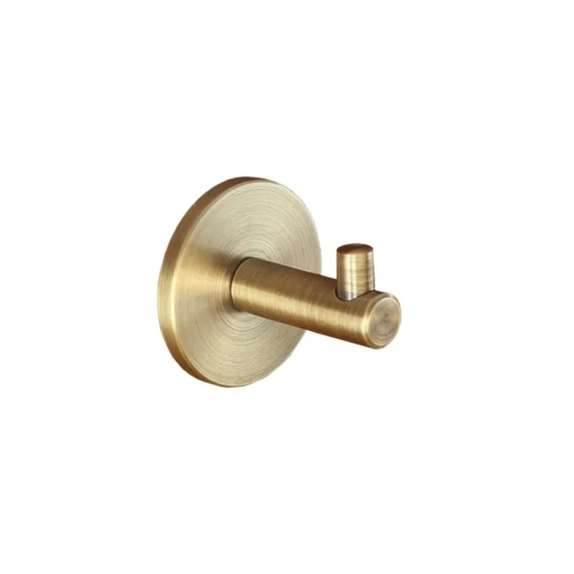 Vale Brass Hooks - Premium Quality Brass, Flexible Sizing Options, Matte Gold, Matte Black, Brushed Gold Finishes | Customizable Solutions For Coat Hanging, Bathroom, And Retail Use