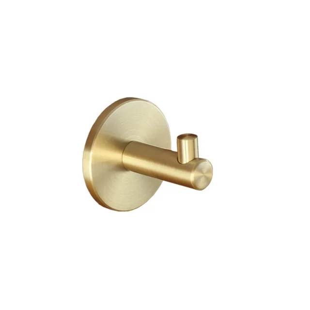 Vale Brass Hooks - Premium Quality Brass, Flexible Sizing Options, Matte Gold, Matte Black, Brushed Gold Finishes | Customizable Solutions For Coat Hanging, Bathroom, And Retail Use