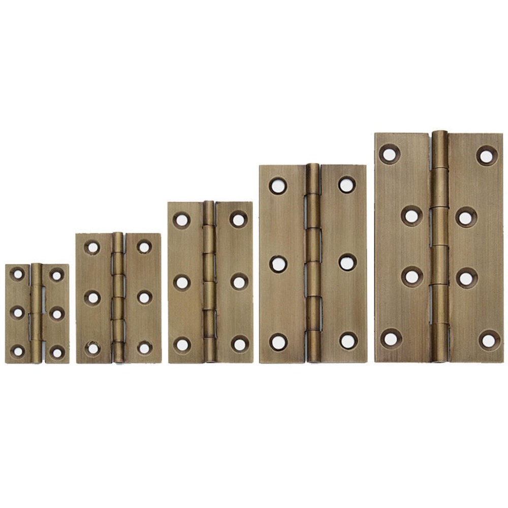 Ambra Hinges | Cabinet Door Hinges | Cupboard Butt Hinge | Brass Hinges | Sturdy Hinges AcA A  Best for Internal External Doors and Windows