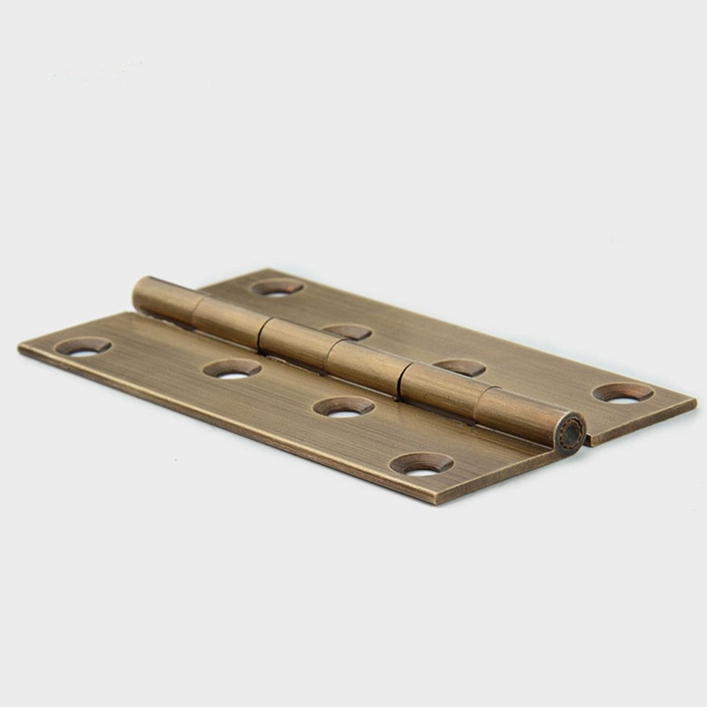 Ambra Hinges | Cabinet Door Hinges | Cupboard Butt Hinge | Brass Hinges | Sturdy Hinges Aca A Best For Internal External Doors And Windows - Color: Matte Gold