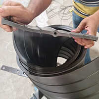Pvc Water Stopper - 6mm Thick, Black Pvc Material | Waterproof With Color-coated Uv Protection