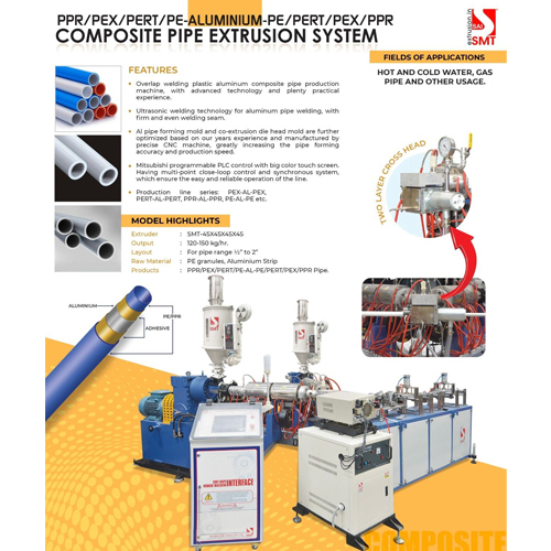 Pe-Al-Pe Composite Pipe Plant - Automatic Grade: Automatic