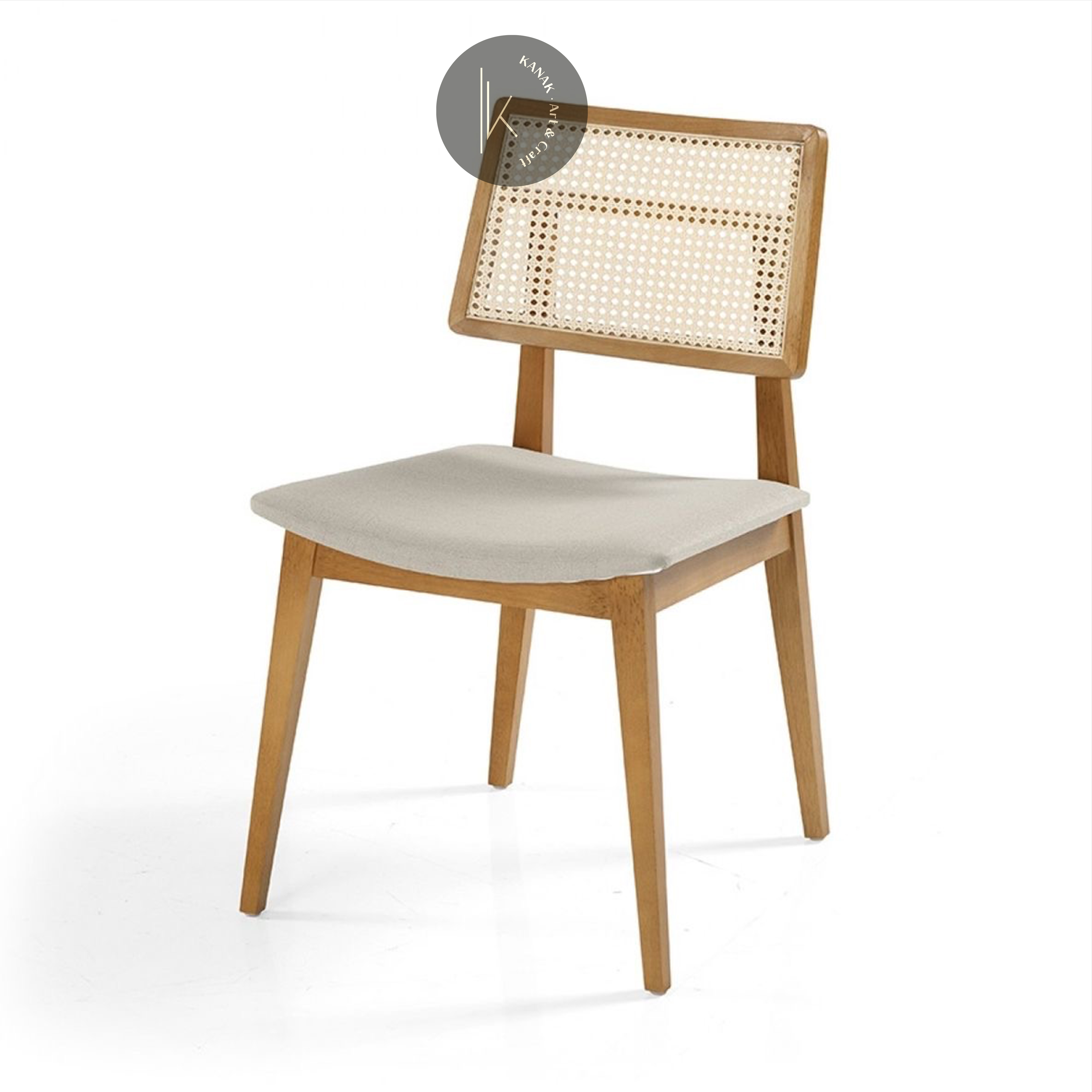 WOODEN CANE CHAIR