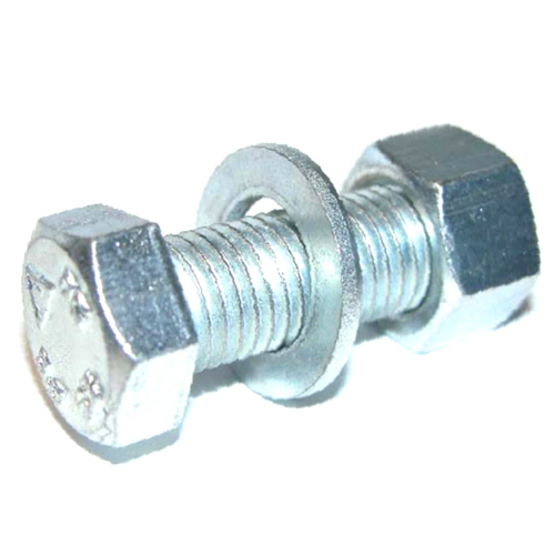 GI Nut And Bolt With Washer